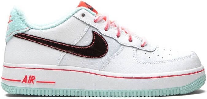 Nike Kids Air Force 1 '07 LV8 "White Atomic Pink" sneakers