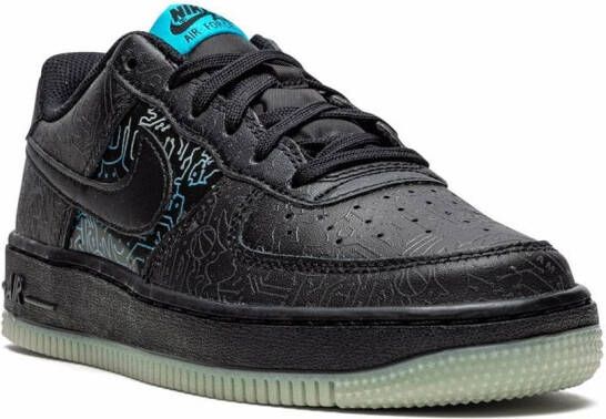 Nike Kids x Space Jam Air Force 1 Low "Computer Chip" sneakers Black