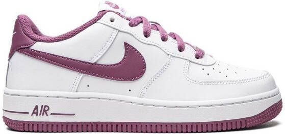 Nike Kids Air Force 1 Low ''White Mauve'' sneakers