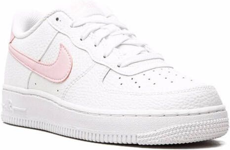 Nike Kids Air Force 1 Low "White Pink Foam" sneakers