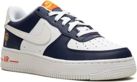 Nike Kids Air Jordan 1 Low "UV Reactive" sneakers Blue