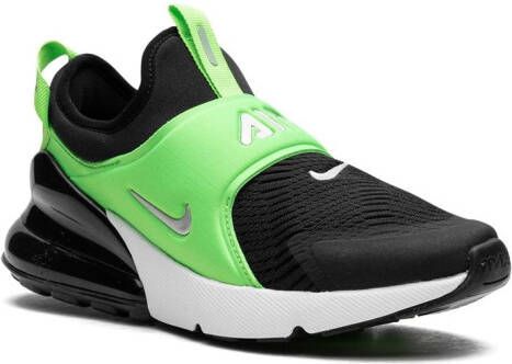Nike Kids Air Max 270 Extreme "Green Strike" sneakers Black