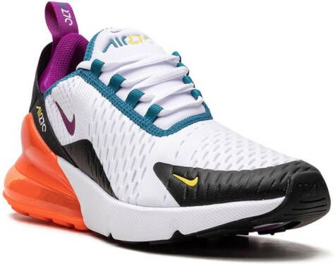 Nike Kids Air Max 270 "Vivid Purple" sneakers White