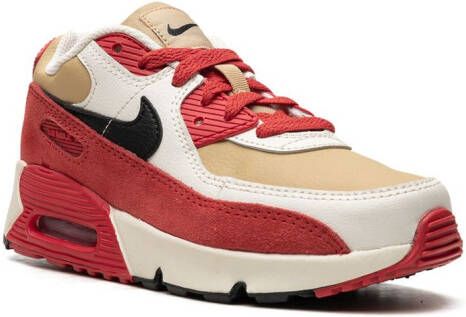 Nike Kids Air Max 90 "Sesame" sneakers Red