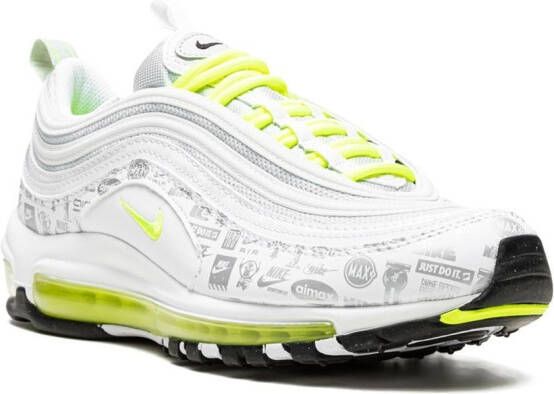 Nike Kids Air Max 97 "Reflective Logos" sneakers White
