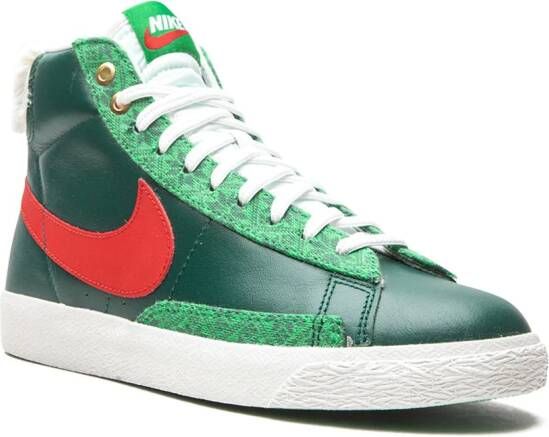 Nike Kids Blazer Mid "Christmas Sweater" sneakers Green