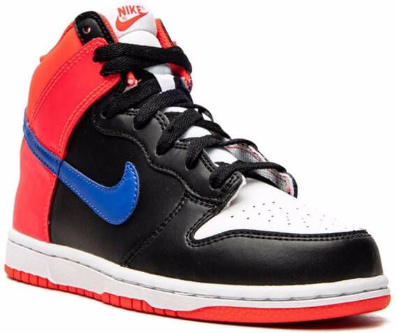 Nike Kids Dunk High "Knicks" sneakers Black