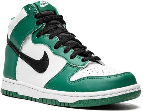 Nike Kids Dunk High "Celtics" sneakers Green