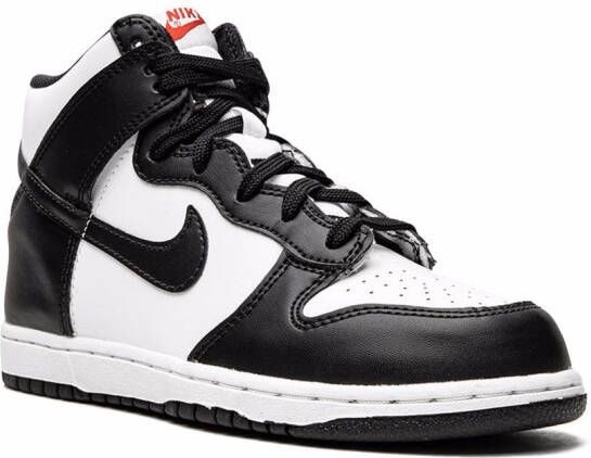 Nike Kids Dunk High "Panda" sneakers Black