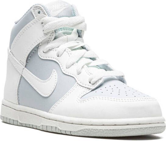 Nike Kids Dunk High "Summit White Pure Platinum" sneakers