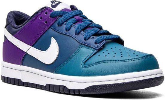 Nike Kids Dunk Low "Bright Spruce Marina" sneakers Blue