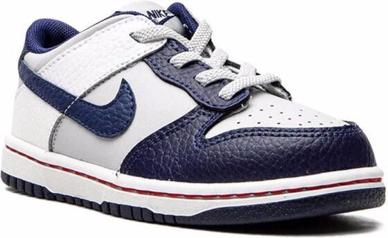 Nike Kids Dunk Low "Nets" sneakers Grey