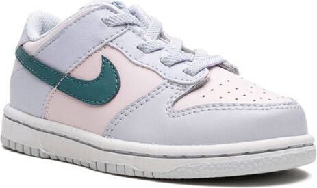Nike Kids Dunk Low "Mineral Teal" sneakers Grey