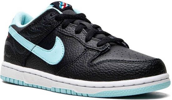Nike Kids Dunk Low SE "Barbershop" sneakers Black