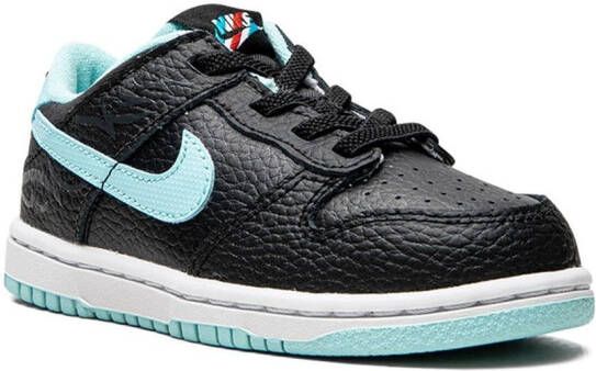 Nike Kids Dunk Low SE "Barbershop" sneakers Black