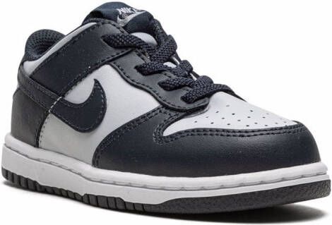 Nike Kids Dunk Low Td "Georgetown" sneakers Black