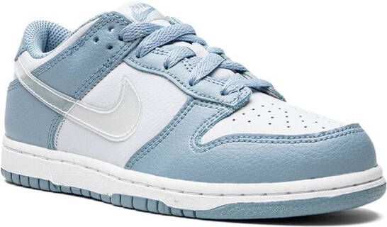 Nike Kids Dunk Low "Clear Aqua" sneakers Blue
