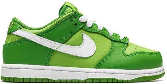 Nike Kids Dunk Low "Chlorophyll" sneakers Green