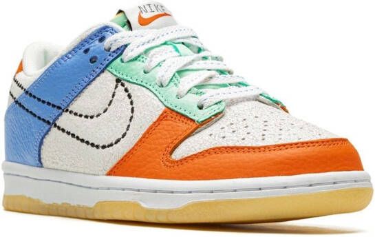 Nike Kids Dunk Low "101" sneakers Orange
