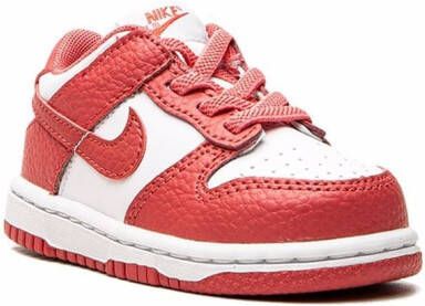Nike Kids Dunk Low "Archaeo Pink" sneakers Red