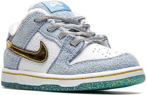 Nike Kids x Sean Cliver SB Dunk Low Pro QS (Td) "Holiday Special" sneakers Grey