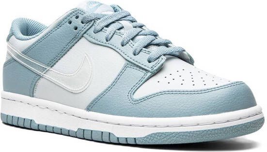Nike Kids Nike Dunk Low "Clear Swoosh Blue" sneakers