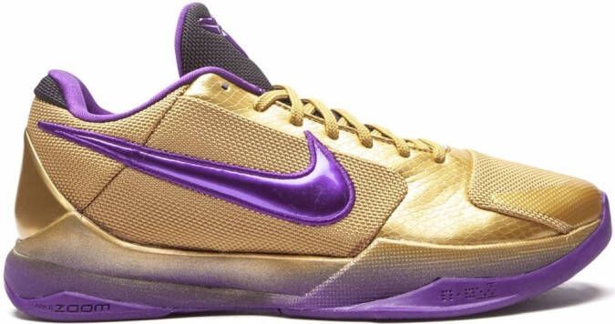 Nike x Undefeated Kobe 5 Protro "Hall Of Fame" sneakers Gold