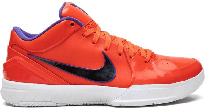 Nike x Undefeated Kobe 4 Protro "Phoenix Suns" sneakers Orange - Picture 2