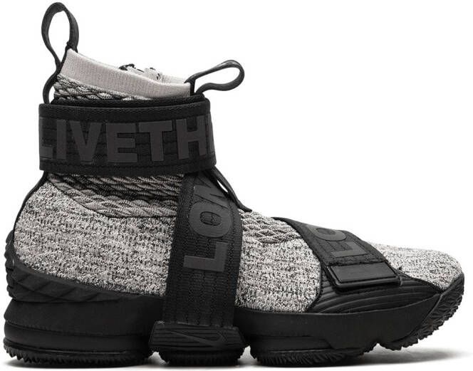 Nike x Kith LeBron 15 Lifestyle "Concrete" sneakers Grey - Picture 2