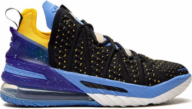 Nike LeBron 18 "Dynasty Minneapolis Lakers" sneakers Black - Picture 3