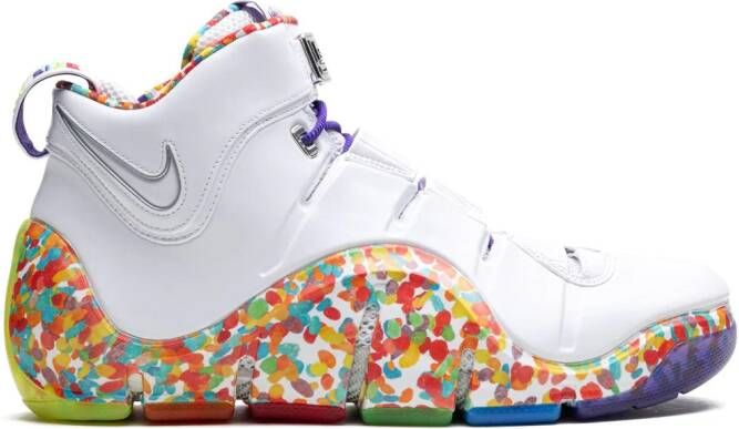 Nike LeBron 4 "Fruity Pebbles" sneakers White
