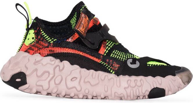 Nike OverReact flyknit ISPA sneakers Black