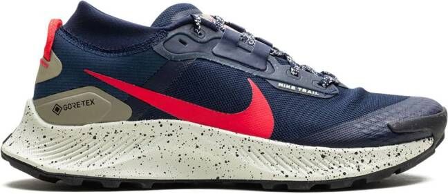 Nike Pegasus Trail 3 GORE-TEX "Obsidian Matte Olive Citron Tint Siren Red" sneakers Blue
