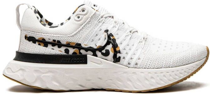 Nike React Infinity Run Fk 2 "Leopard" sneakers White - Picture 3