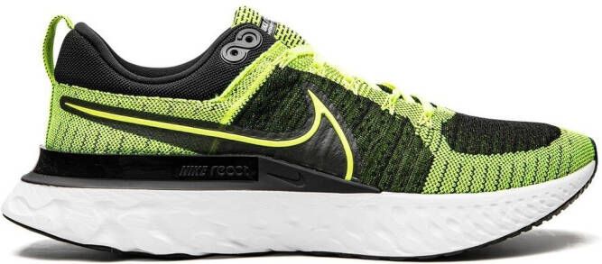 Nike React Infinity Run Flyknit 2 "Volt" sneakers Black - Picture 3