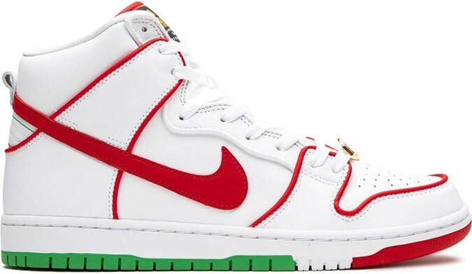 Nike x Paul Rodriguez SB Dunk High "Mexican Boxing" sneakers White