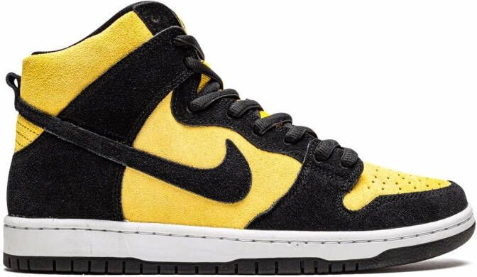 Nike SB Dunk High Pro "Reverse Goldenrod" sneakers Black - Picture 2