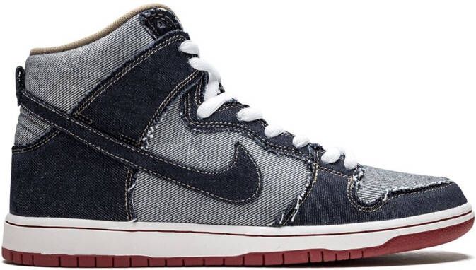 Nike SB Dunk High QS "Reese Forbes Denim" sneakers Blue - Picture 2