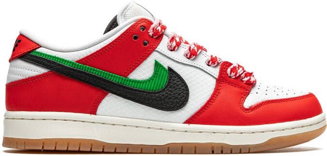 Nike x Frame Skate SB Dunk Low Pro QS "Habibi" sneakers Red