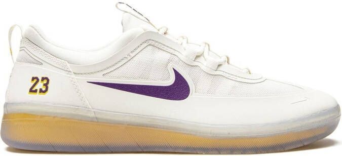 Nike x LA Lakers SB Nyjah Free 2 "Lebron James" sneakers White