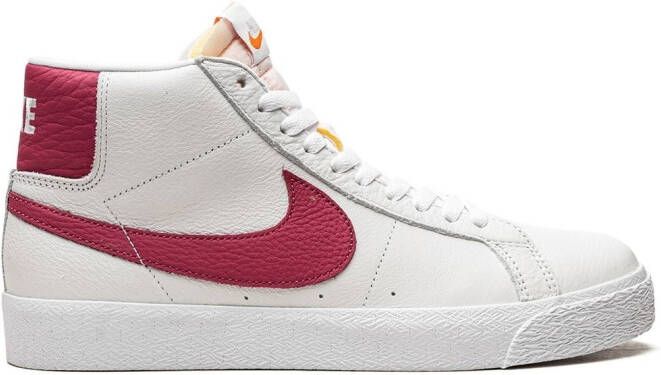 Nike SB Zoom Blazer Mid ISO "Orange Label Sweet Beet" sneakers White