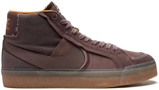 Nike SB Zoom Blazer Mid PRM Plus "Plum Eclipse Gum" sneakers Brown