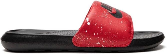 Nike Victori One Print "Paint Splatter" slides Red - Picture 4