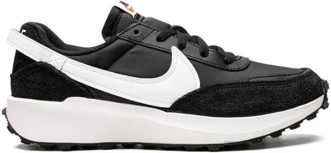 Nike Waffle Debut "Black White-Orange-Clear" sneakers - Picture 2