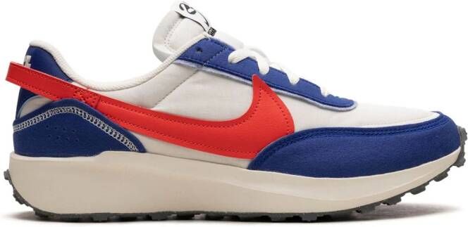 Nike Waffle Debut Swoosh "Old Royal Habanero Red" sneakers Blue - Picture 2