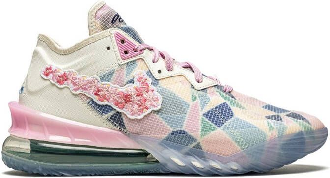 Nike x atmos LeBron XVIII Low sneakers White - Picture 2