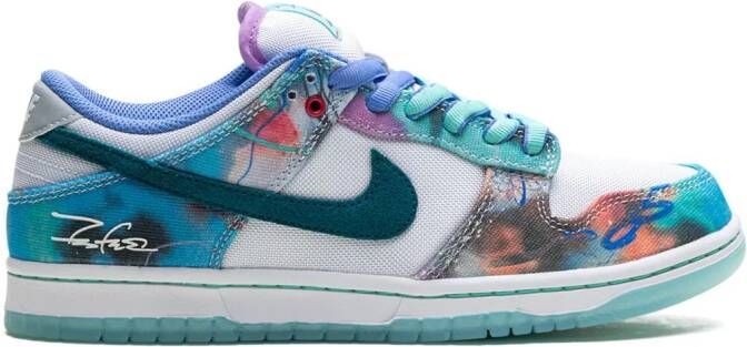 Nike Alpha Huarache Elite 4 Low "Jackie Robinson Day" football boots Blue - Picture 3