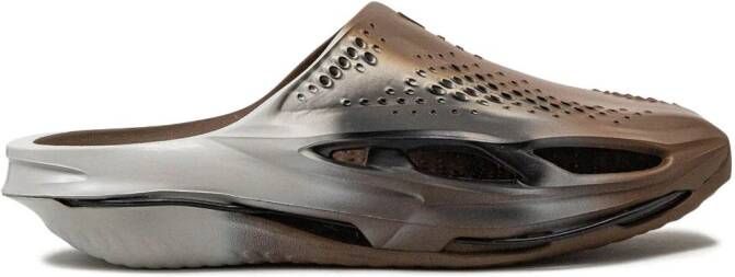 Nike x MMW 005 "Dark Khaki" slides Brown - Picture 2