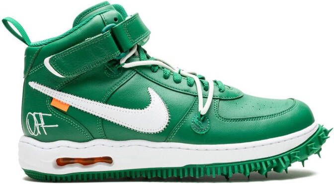 Nike x Off-White Air Force 1 Mid "Pine Green" sneakers
