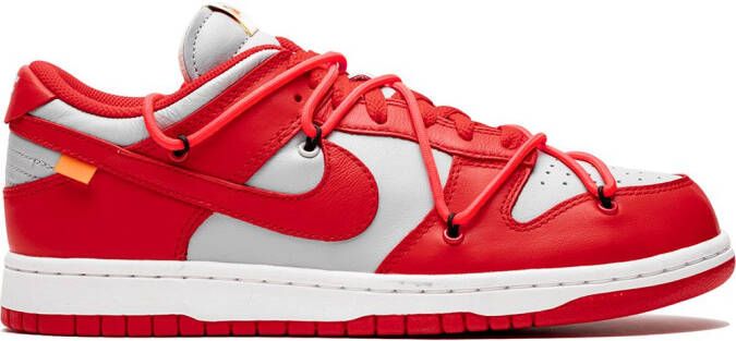 Nike X Off-White Dunk Low "University Red" sneakers